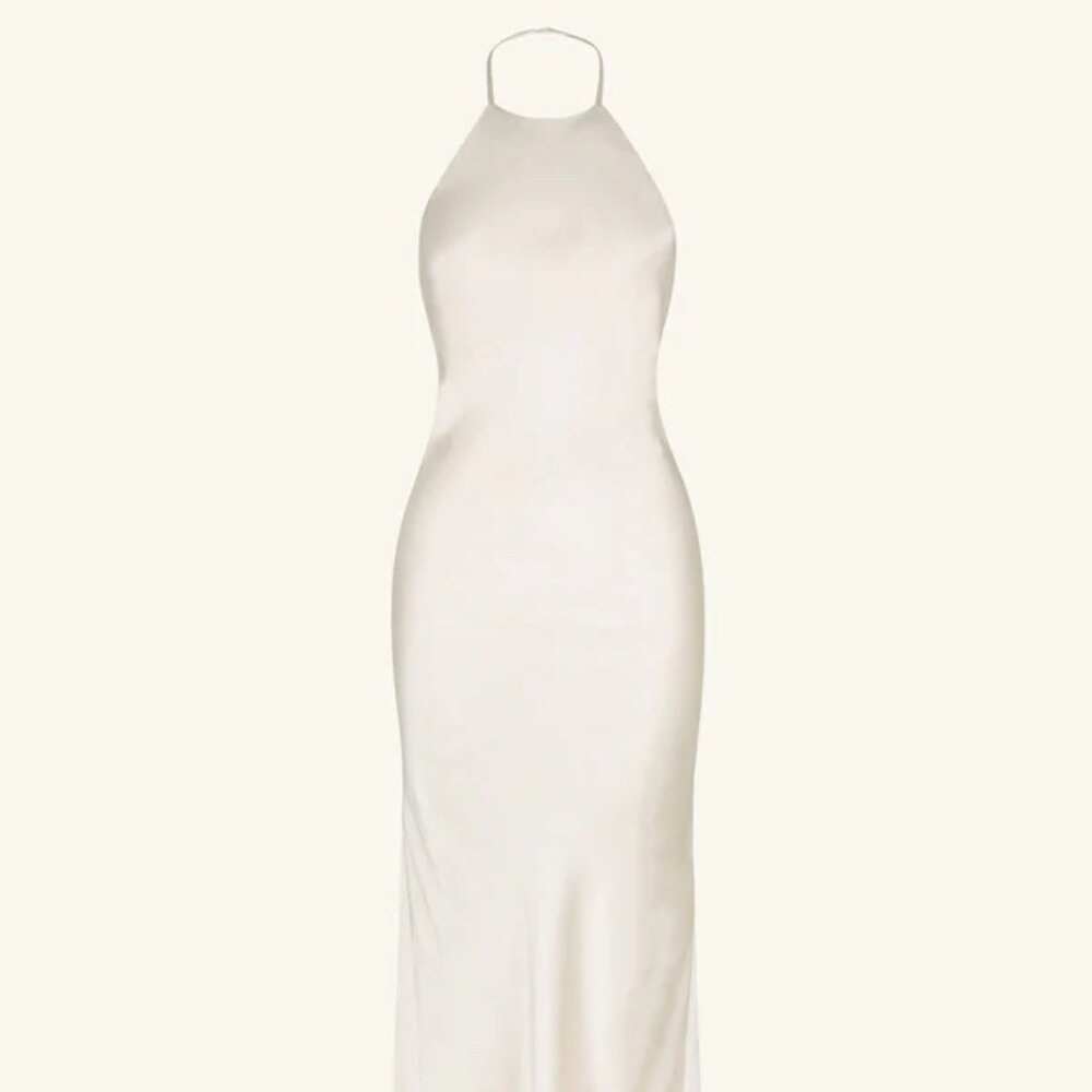 Shona Joy Cream Midi Dress - Picture 4 of 5